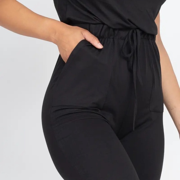 Off-the-Shoulder Jumpsuit - Picture 8 of 8